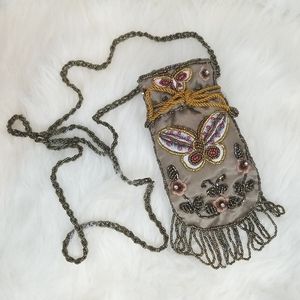 IN'S MINI BEADED EVENING BAG